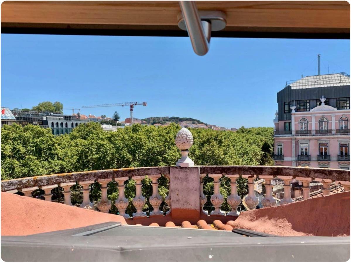 Charming Central Sunny Penthouse Lisboa Exterior foto