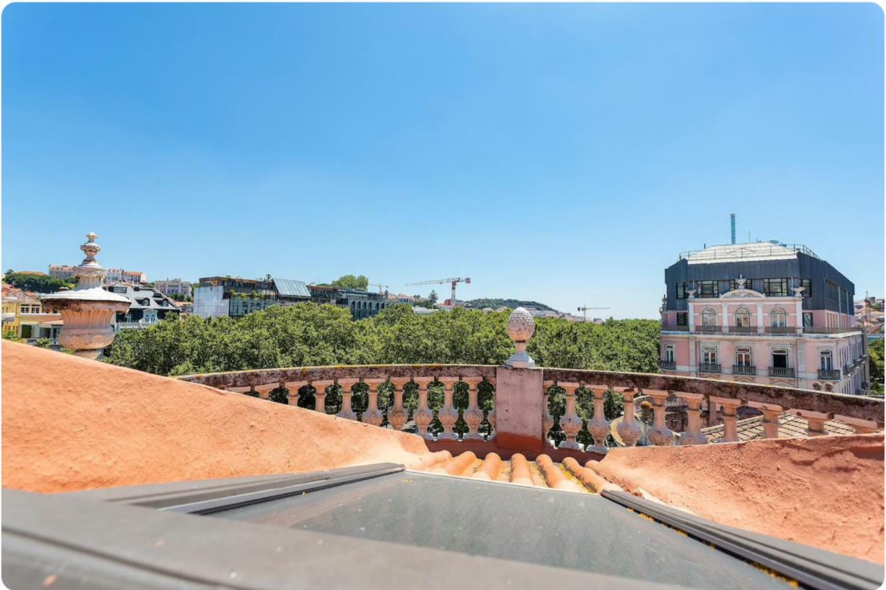 Charming Central Sunny Penthouse Lisboa Exterior foto